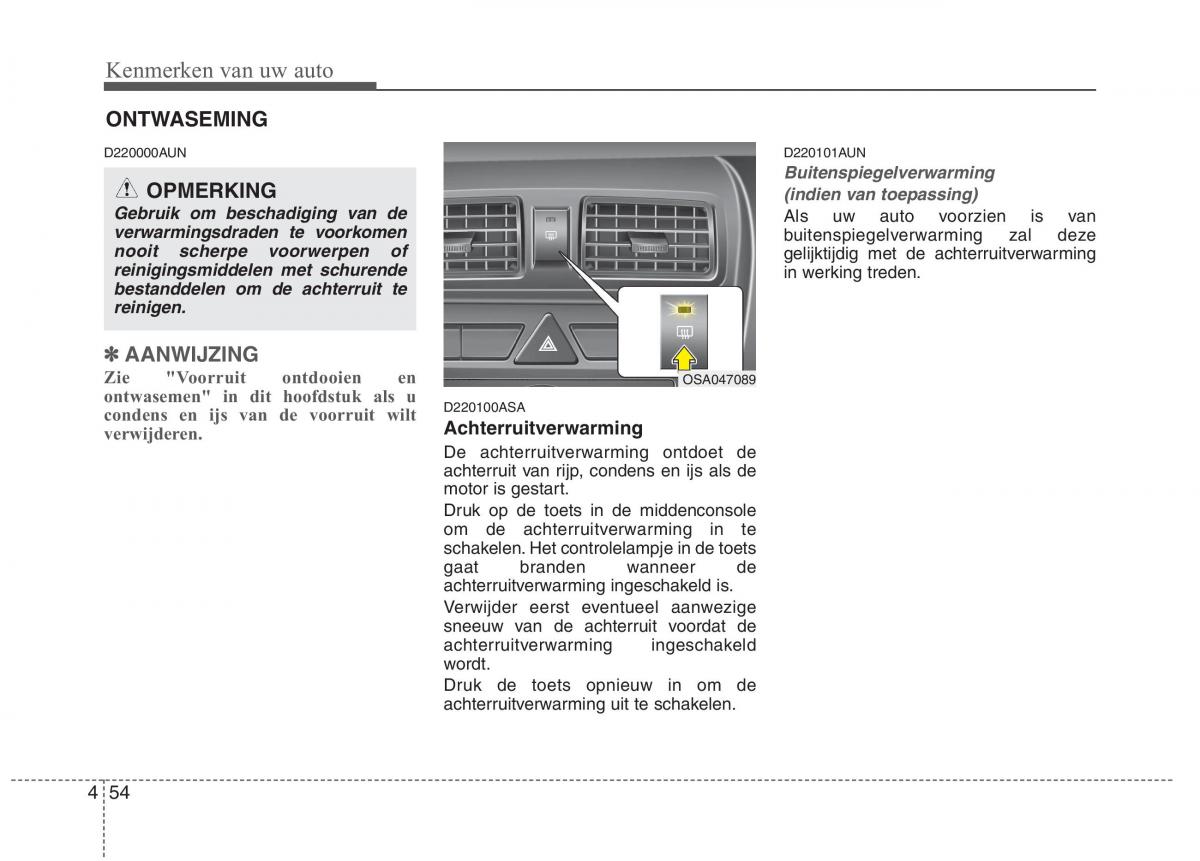 KIA Picanto I 1 handleiding / page 131