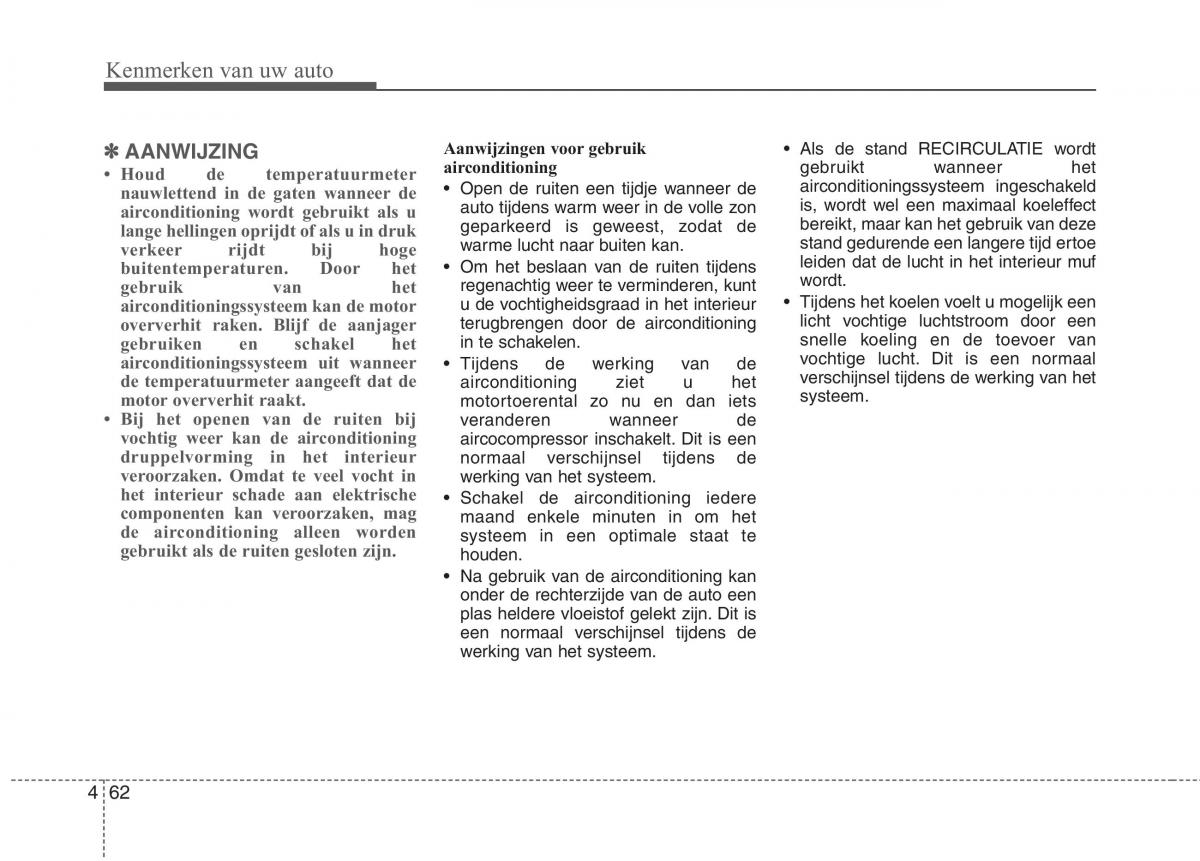 KIA Picanto I 1 handleiding / page 139