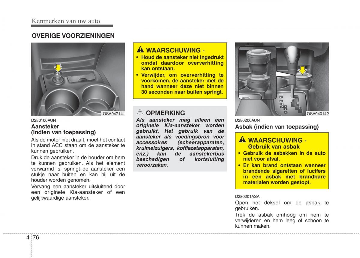 KIA Picanto I 1 handleiding / page 153