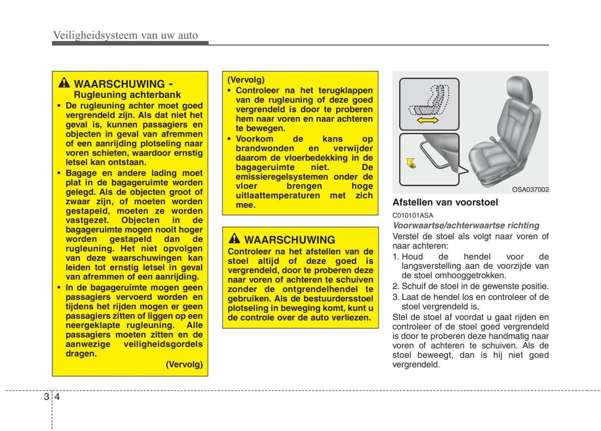 KIA Picanto I 1 handleiding / page 18