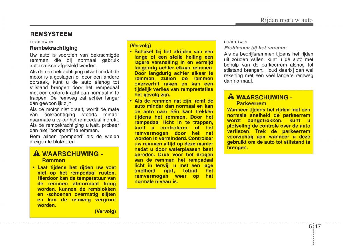 KIA Picanto I 1 handleiding / page 205