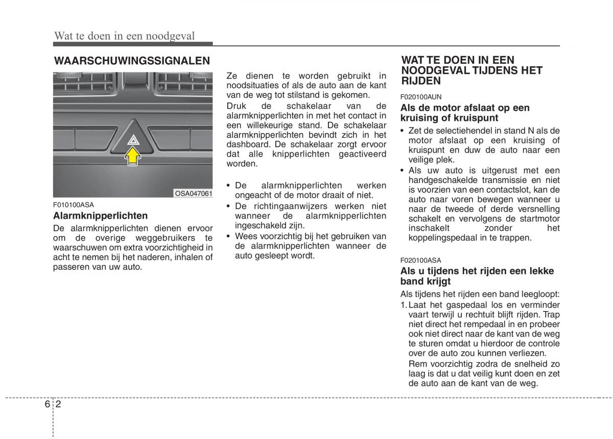 KIA Picanto I 1 handleiding / page 235