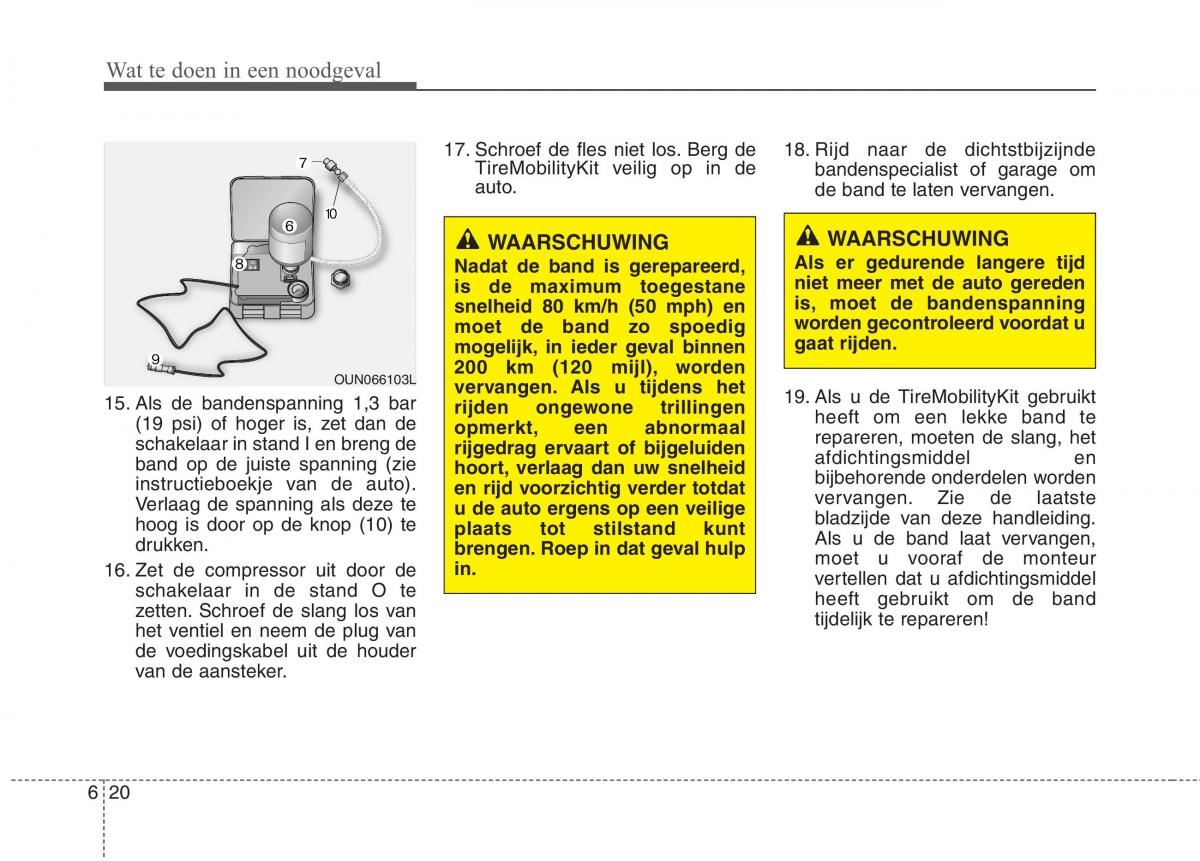 KIA Picanto I 1 handleiding / page 253