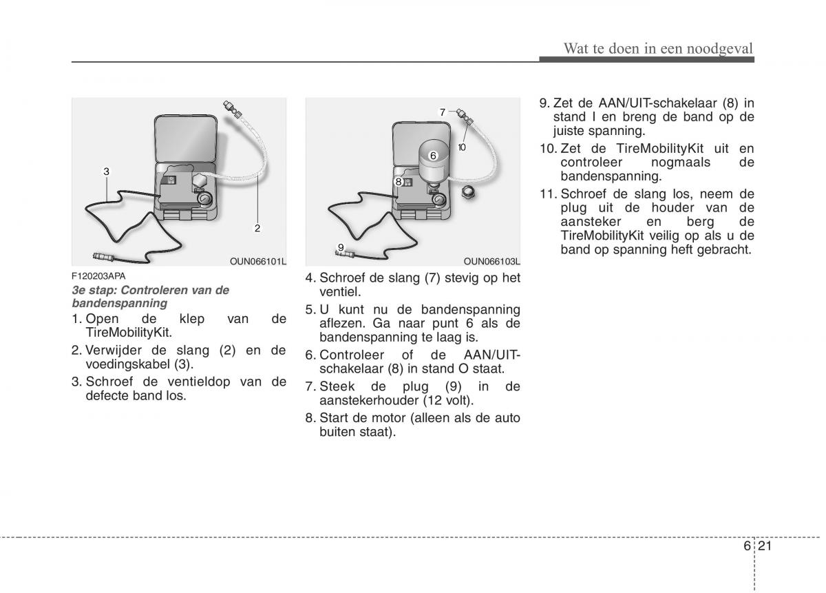 KIA Picanto I 1 handleiding / page 254