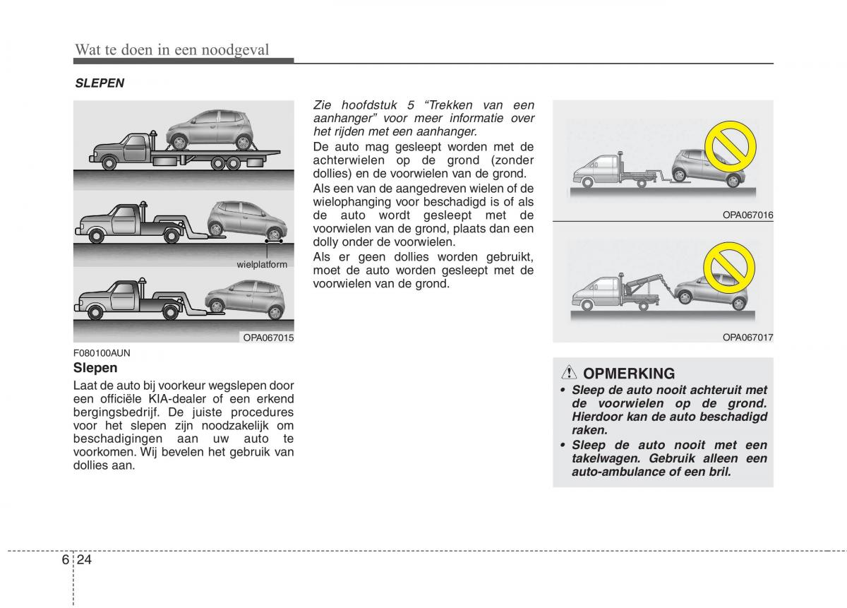 KIA Picanto I 1 handleiding / page 257