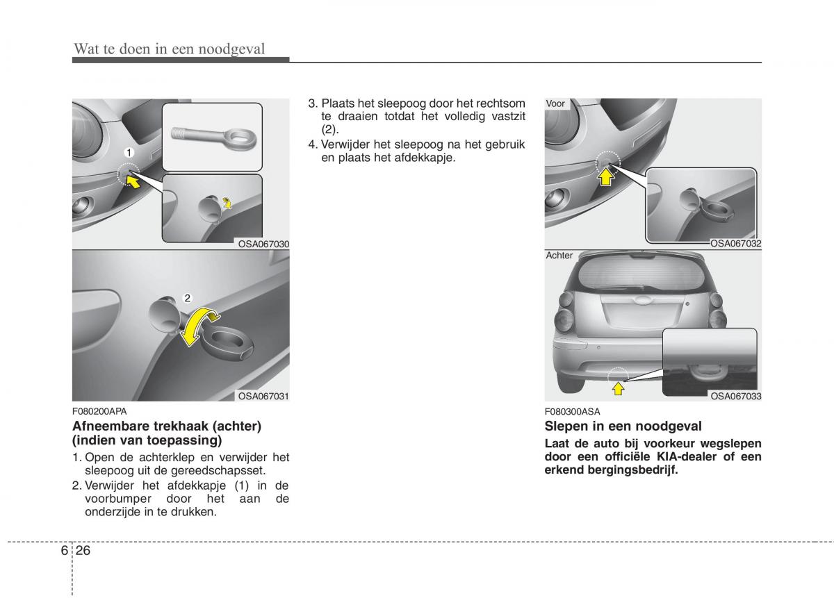 KIA Picanto I 1 handleiding / page 259