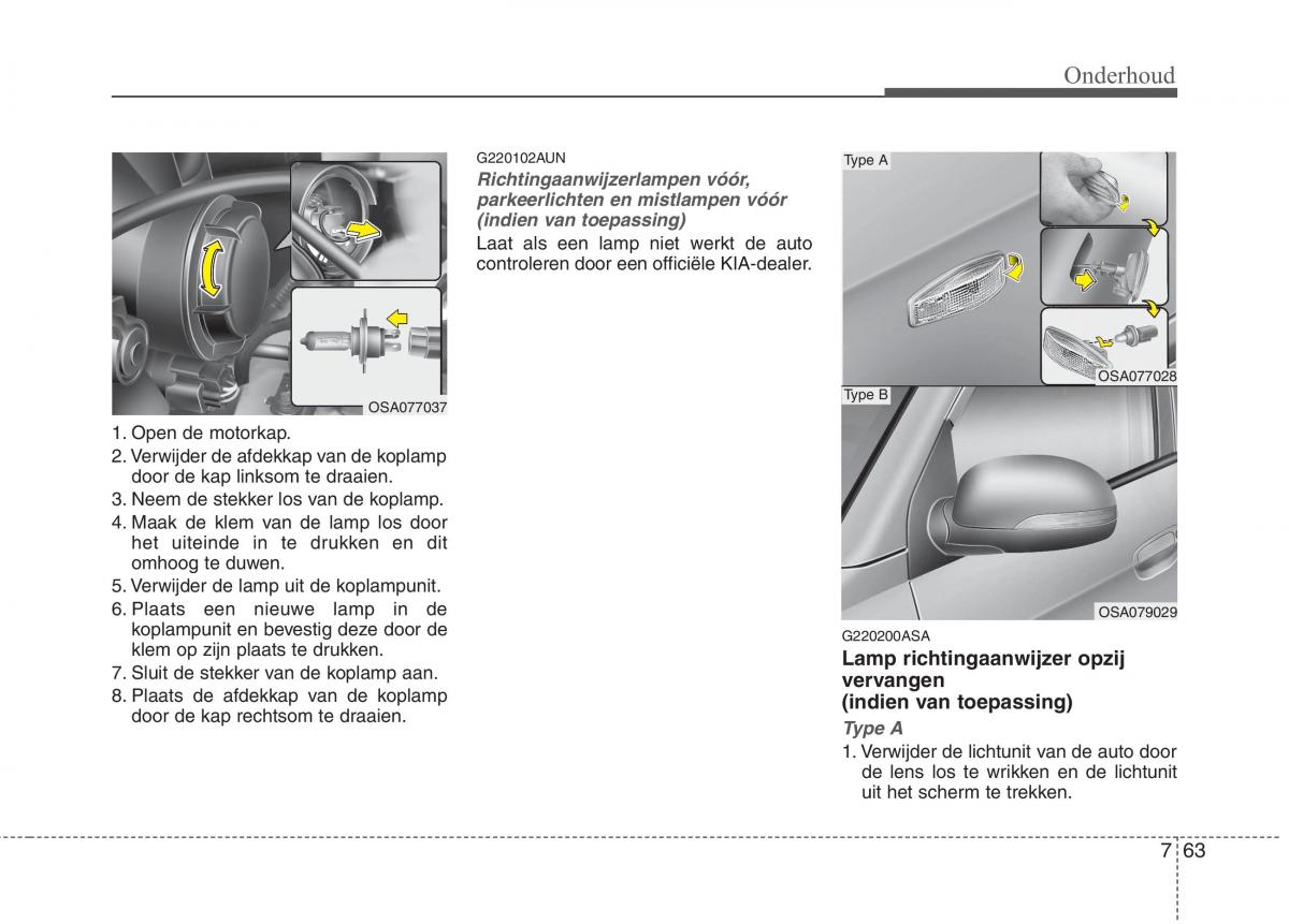 KIA Picanto I 1 handleiding / page 324