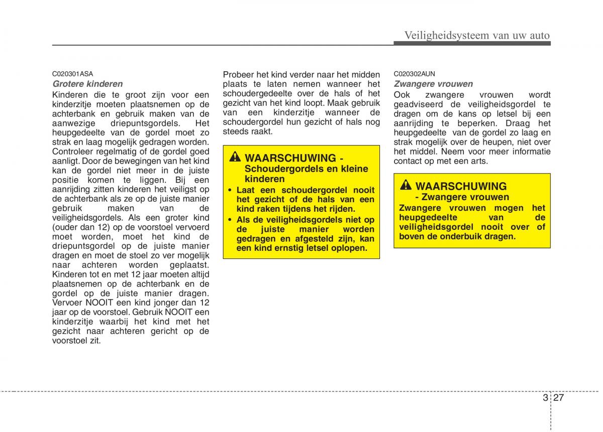 KIA Picanto I 1 handleiding / page 41