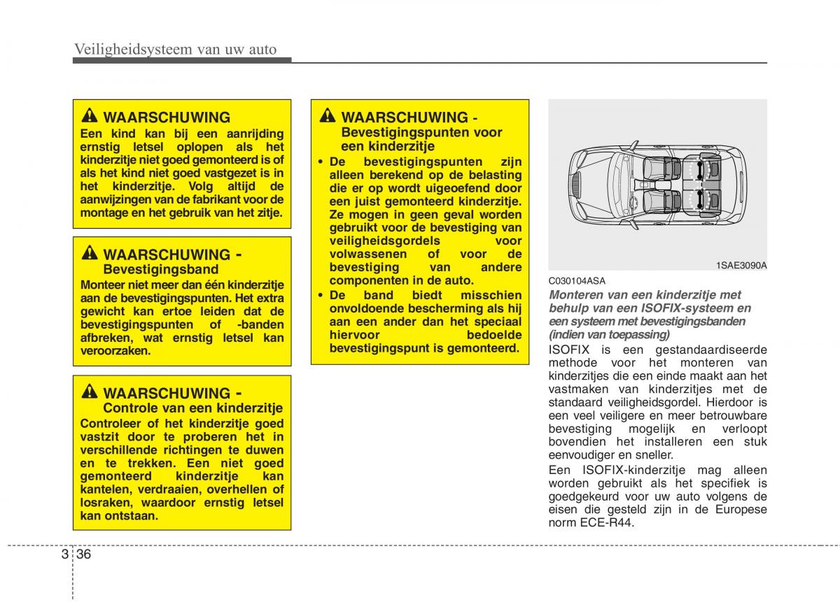 KIA Picanto I 1 handleiding / page 50