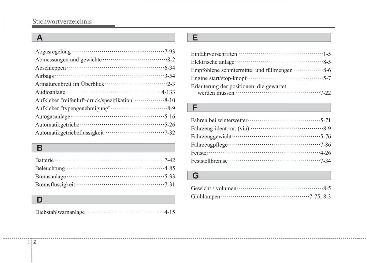 KIA Picanto II 2 Handbuch / page 548