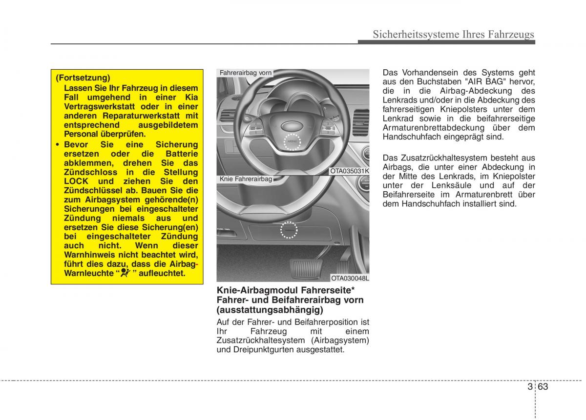 KIA Picanto II 2 Handbuch / page 76