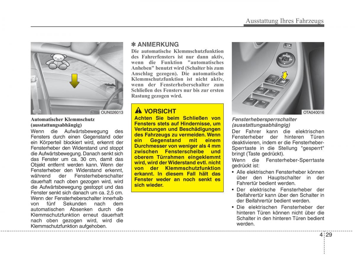 KIA Picanto II 2 Handbuch / page 123