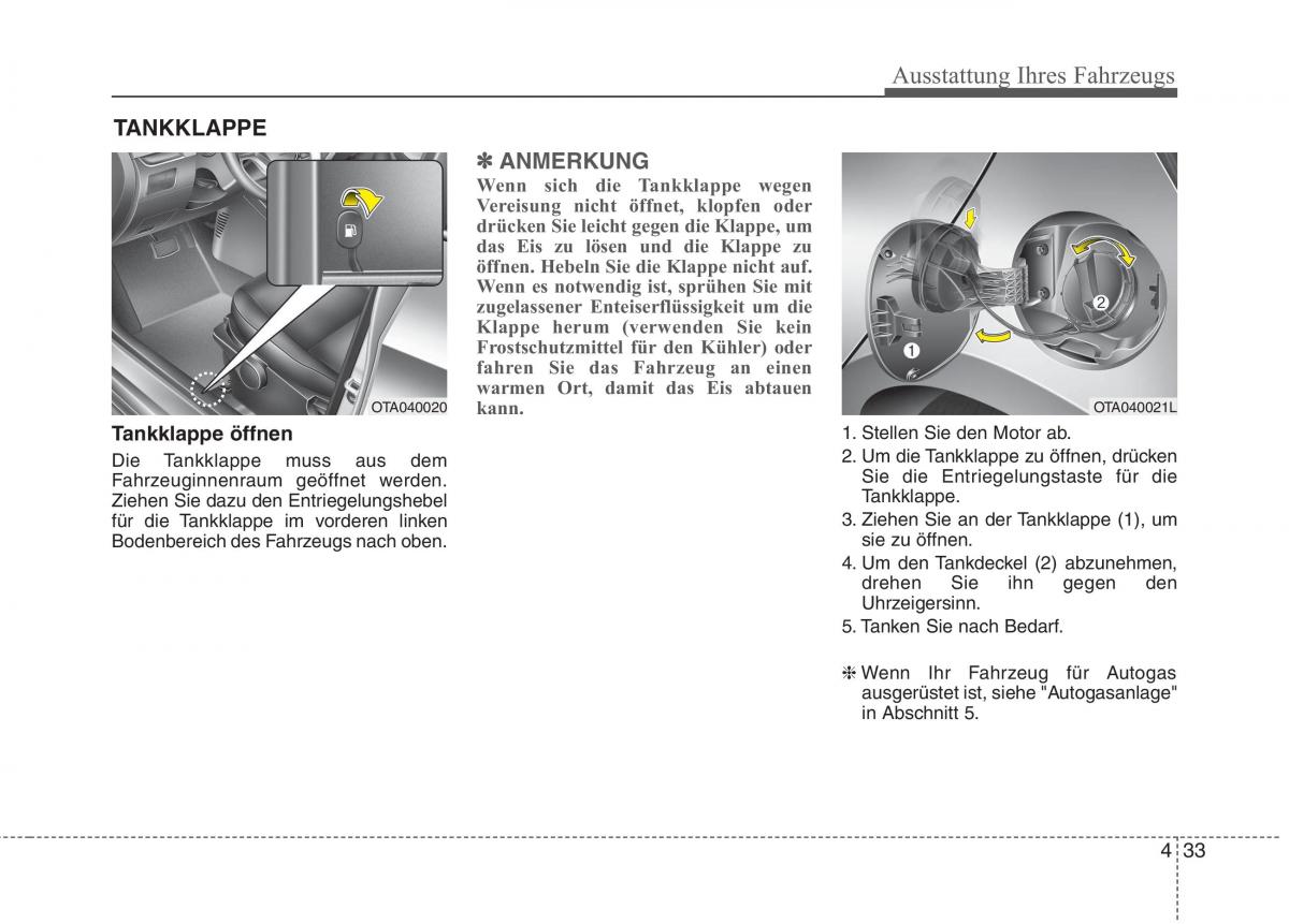 KIA Picanto II 2 Handbuch / page 127