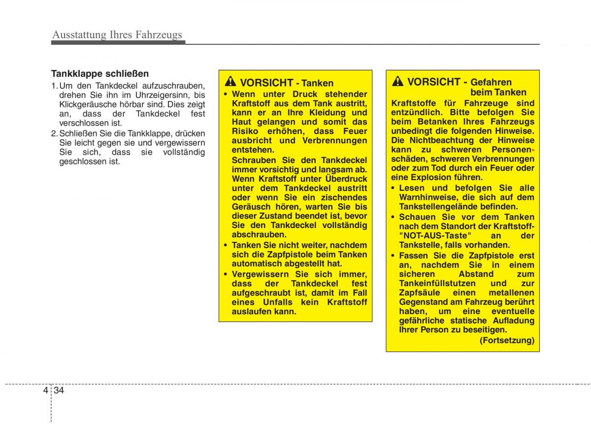 KIA Picanto II 2 Handbuch / page 128