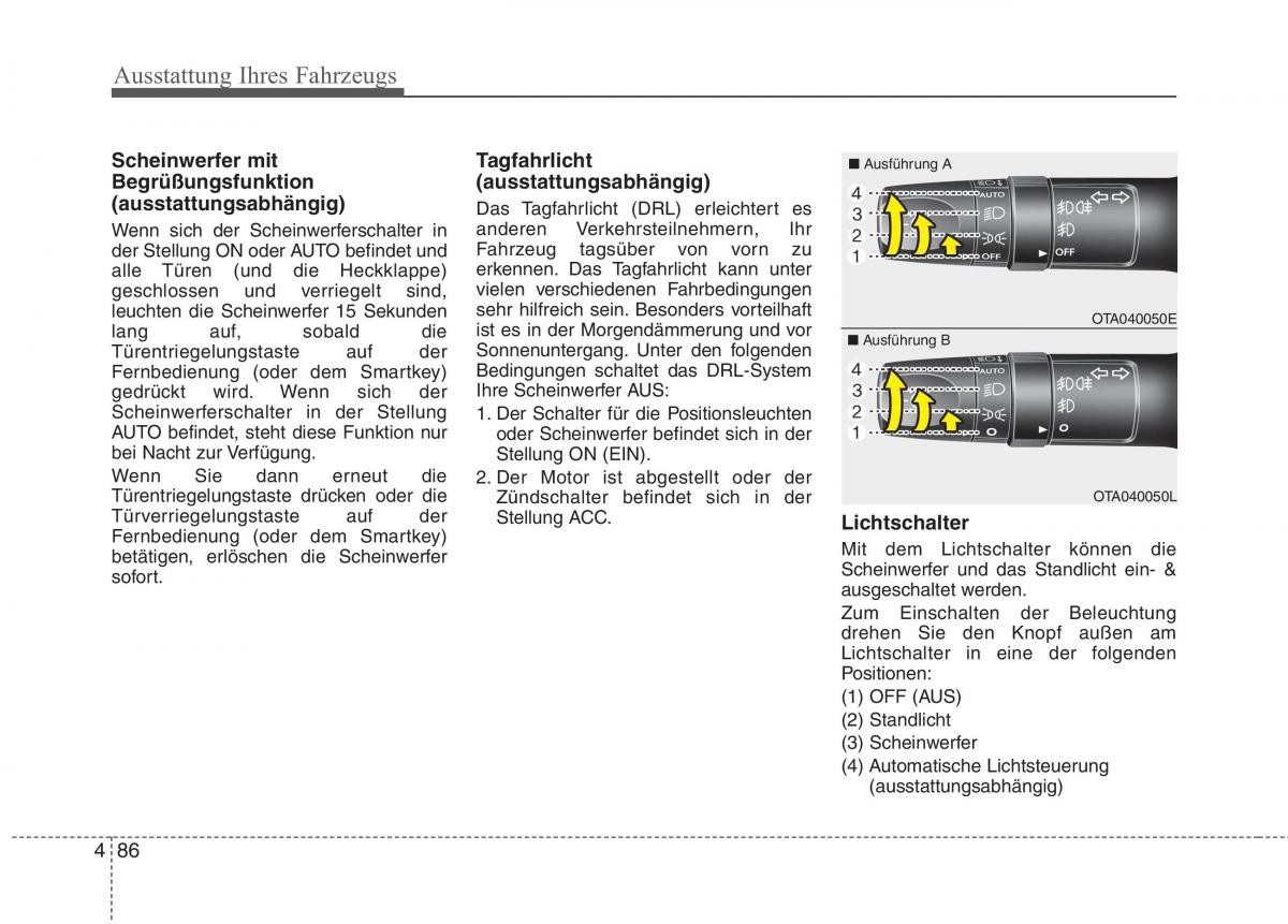 KIA Picanto II 2 Handbuch / page 180