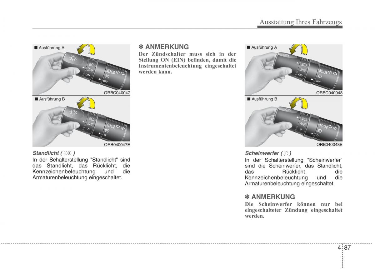 KIA Picanto II 2 Handbuch / page 181