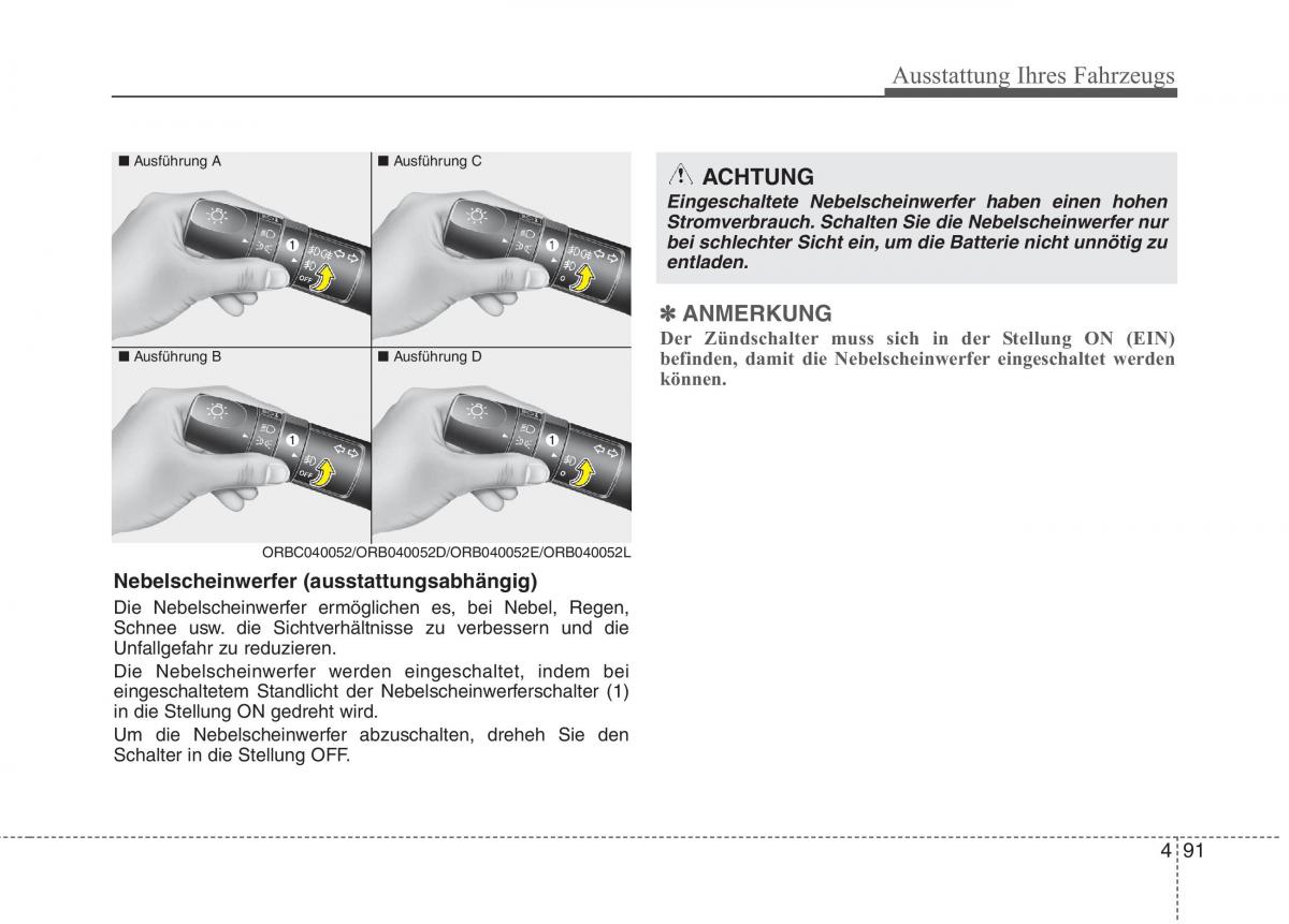 KIA Picanto II 2 Handbuch / page 185