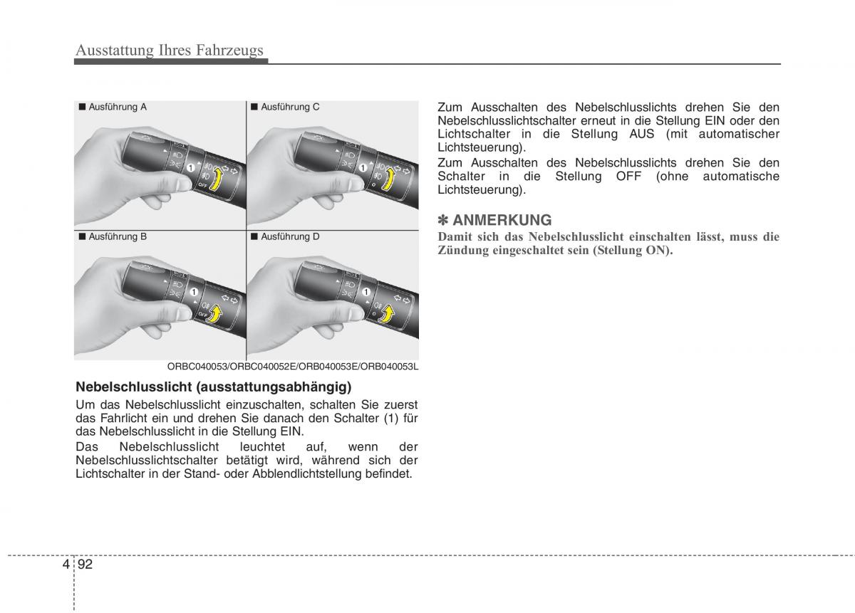 KIA Picanto II 2 Handbuch / page 186