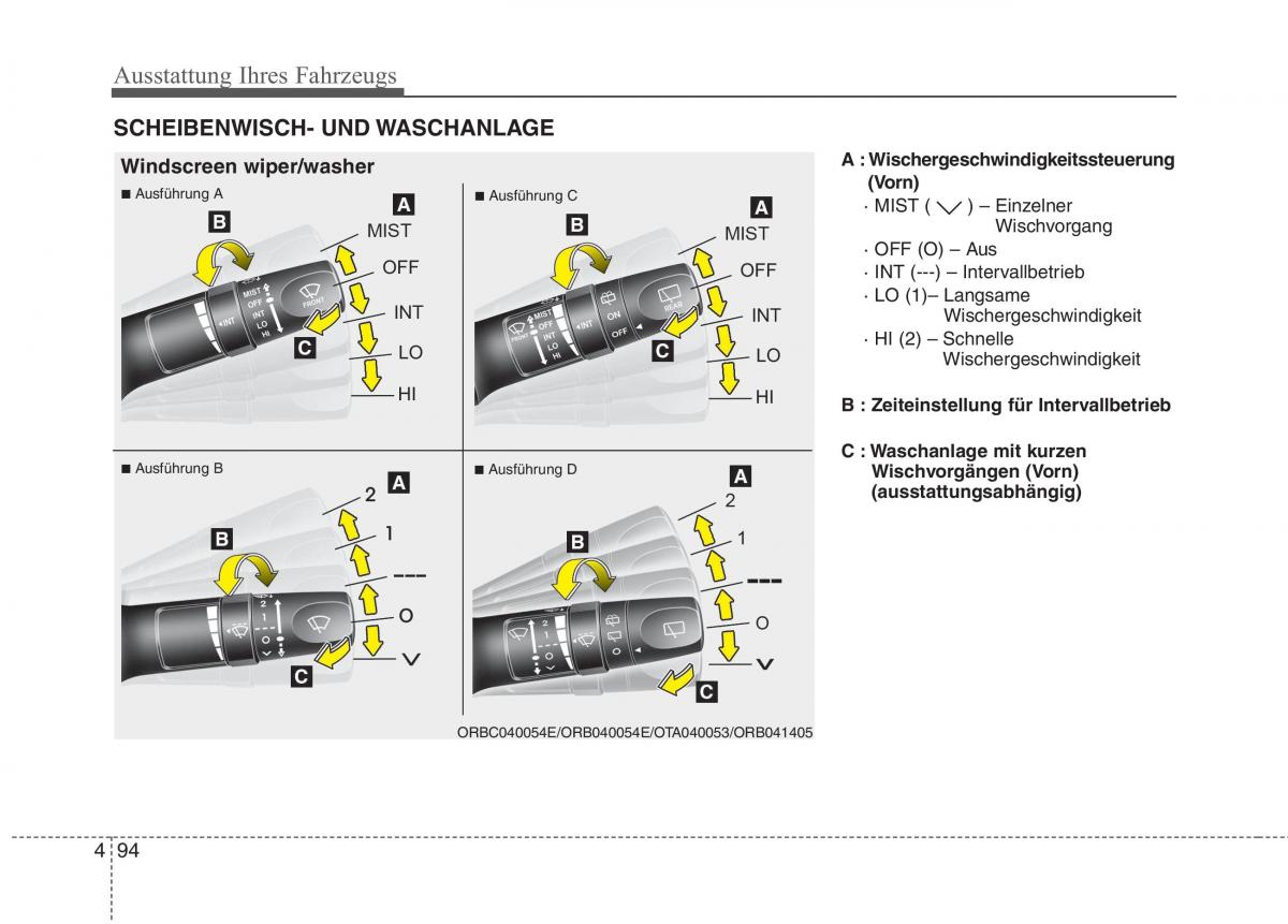 KIA Picanto II 2 Handbuch / page 188