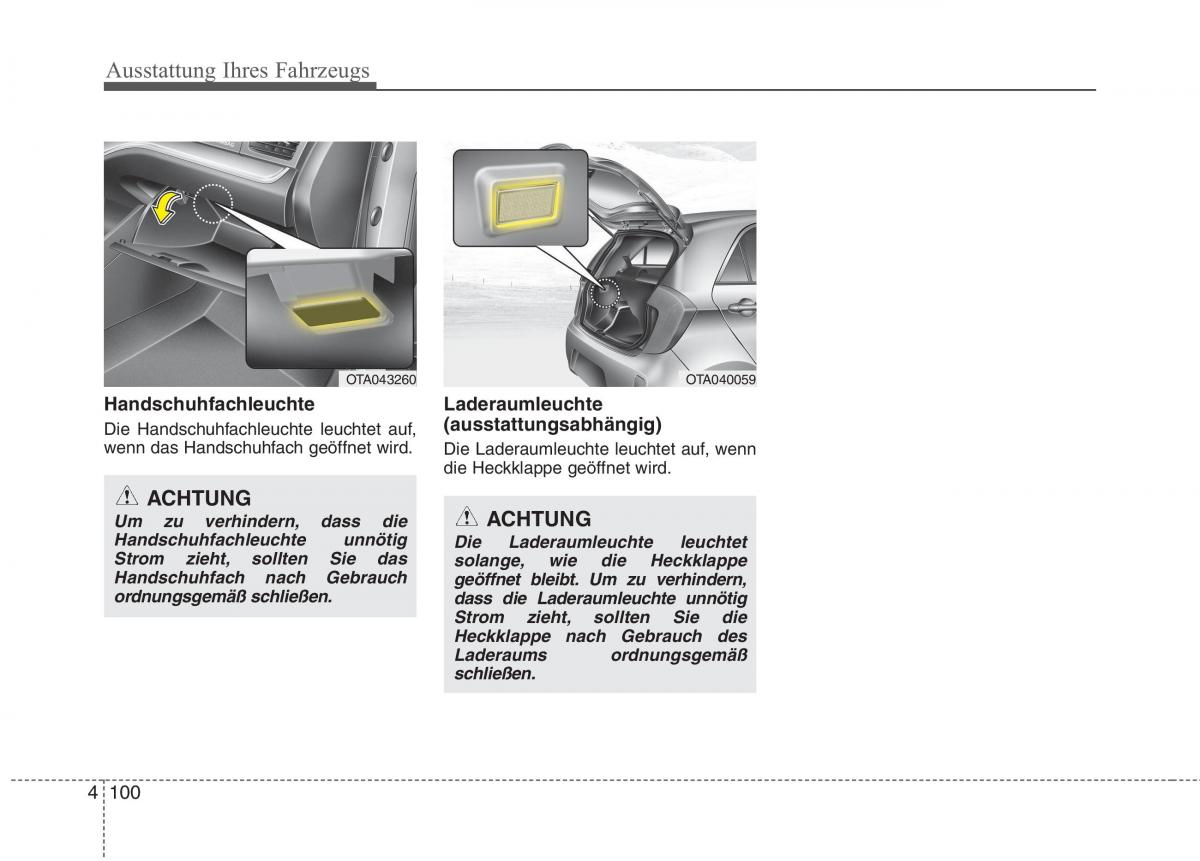 KIA Picanto II 2 Handbuch / page 194