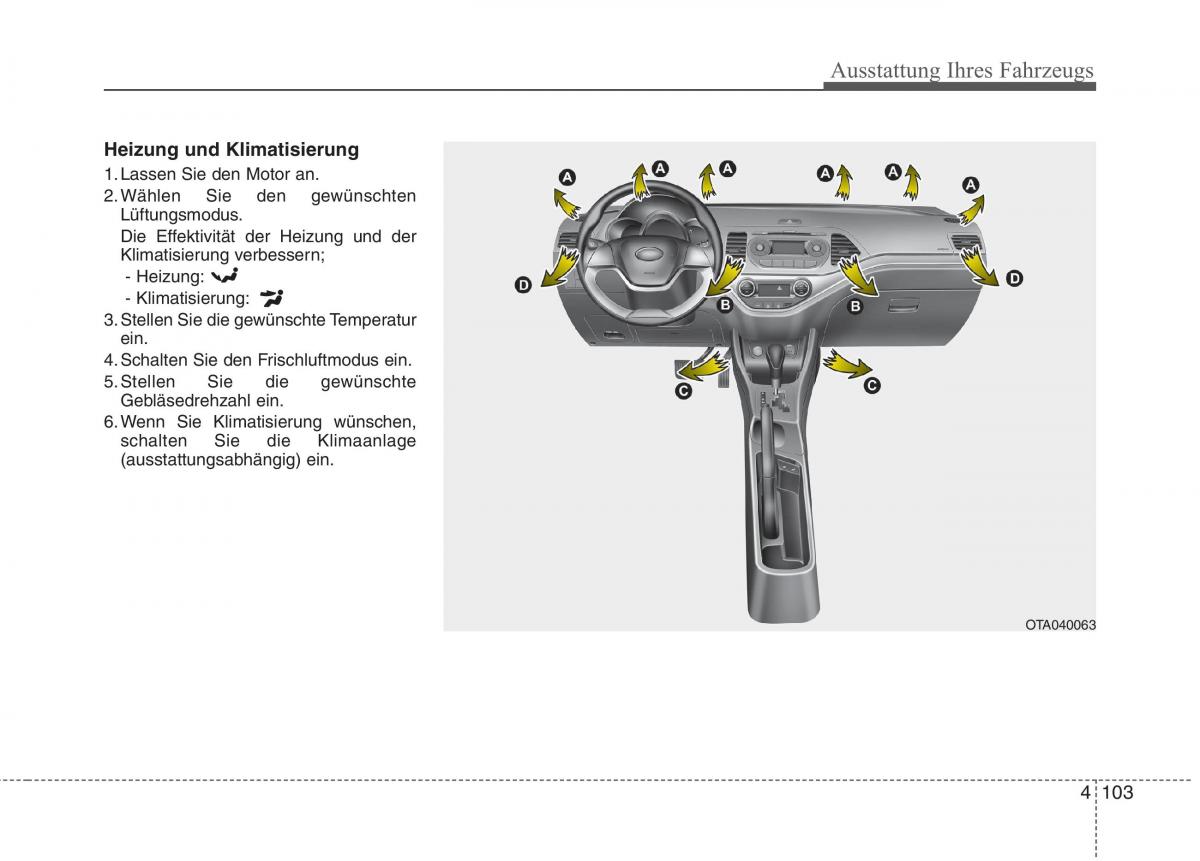 KIA Picanto II 2 Handbuch / page 197