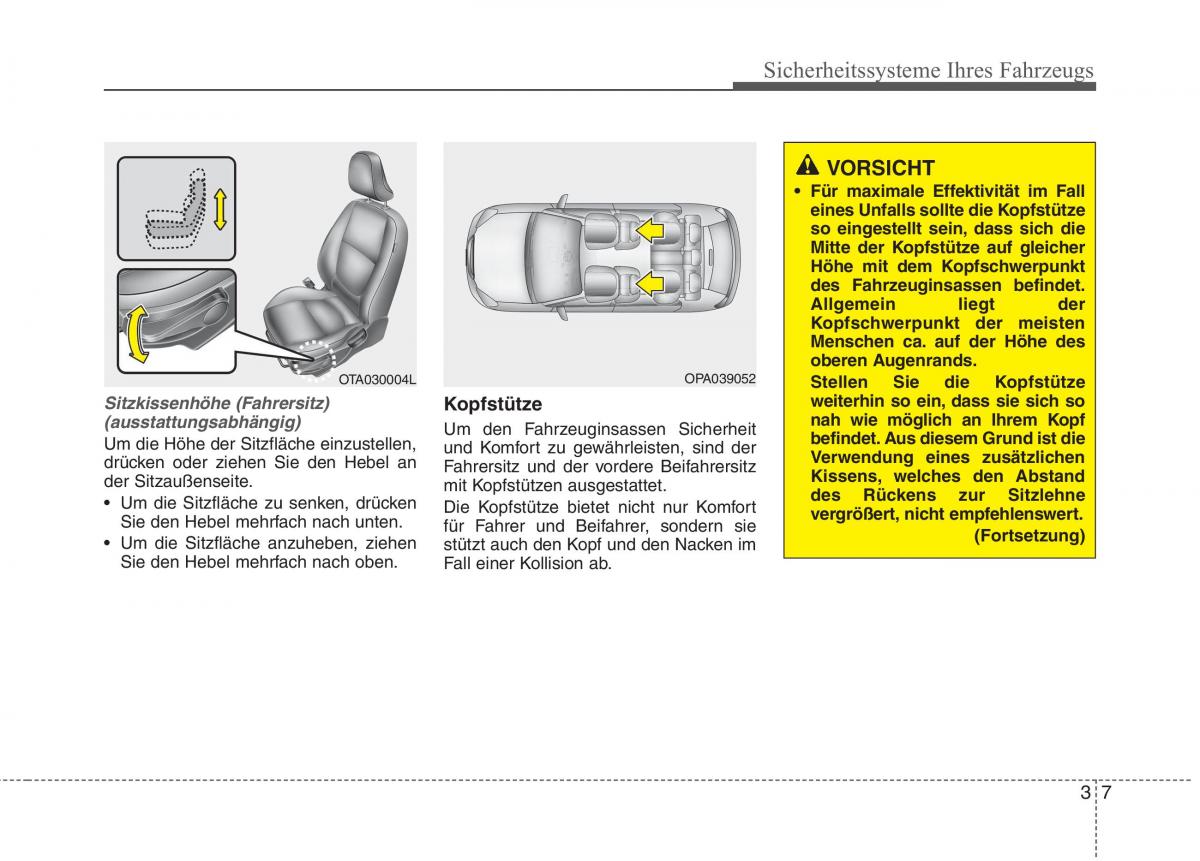 KIA Picanto II 2 Handbuch / page 20