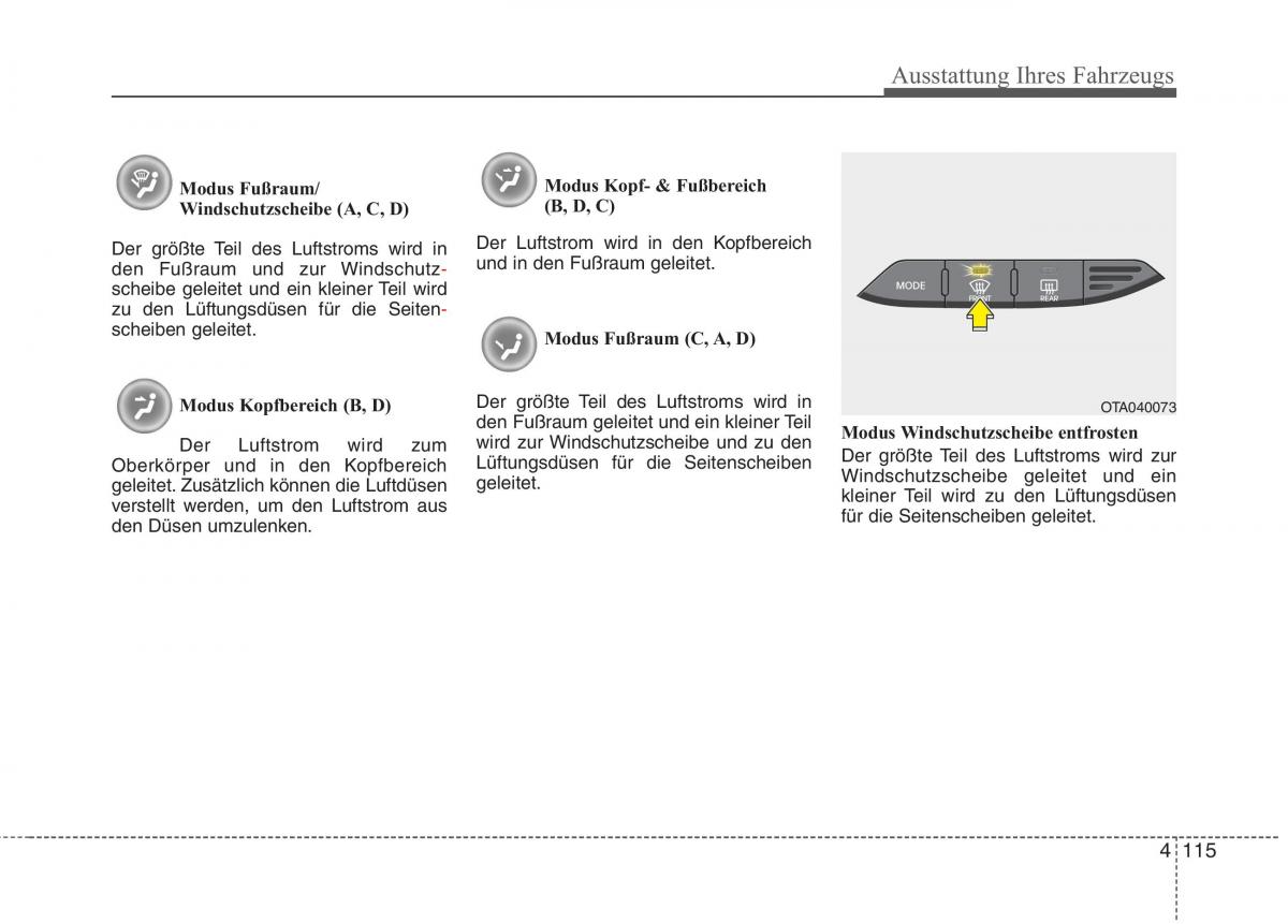 KIA Picanto II 2 Handbuch / page 209