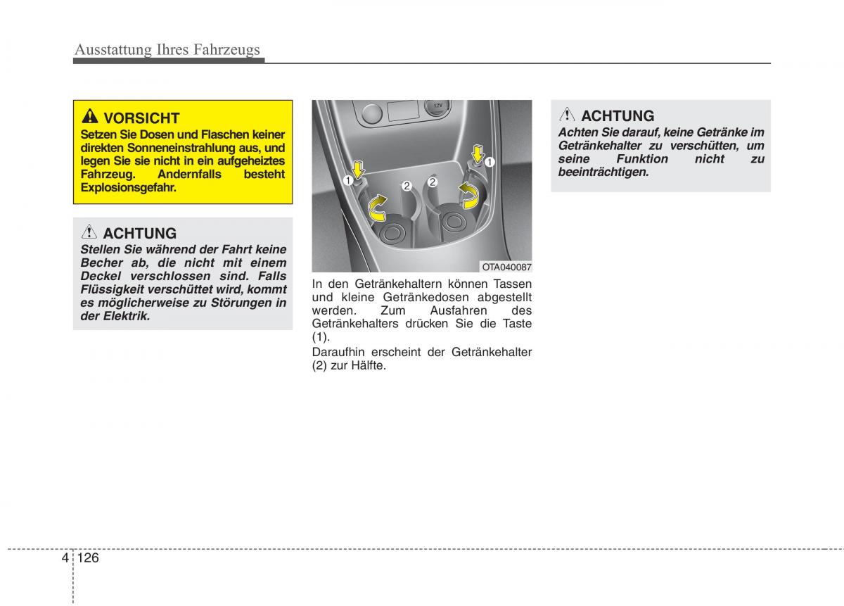 KIA Picanto II 2 Handbuch / page 220