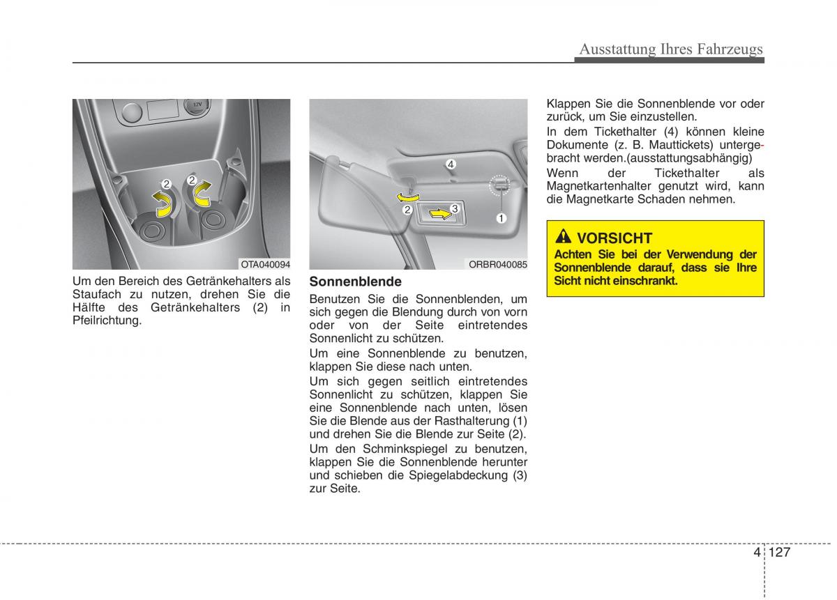 KIA Picanto II 2 Handbuch / page 221