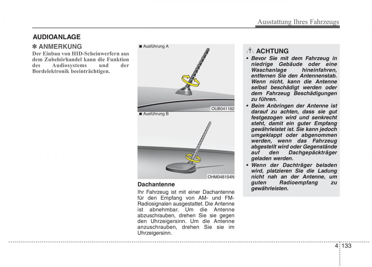 KIA Picanto II 2 Handbuch / page 227