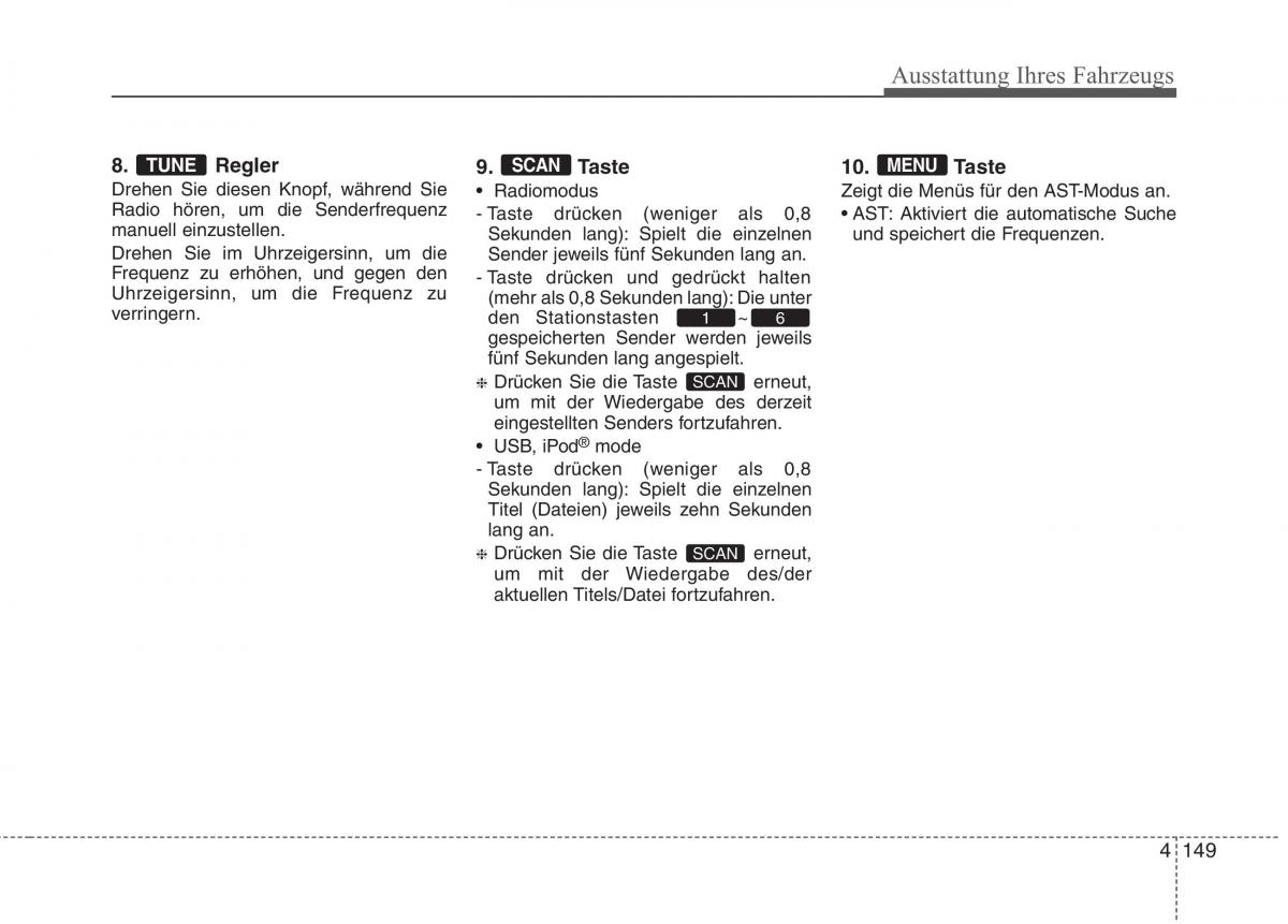 KIA Picanto II 2 Handbuch / page 243