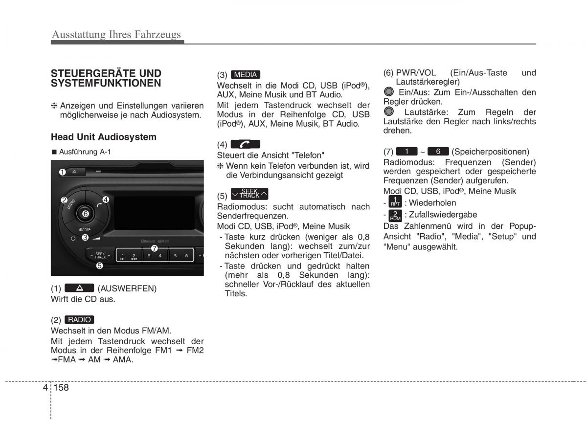 KIA Picanto II 2 Handbuch / page 252