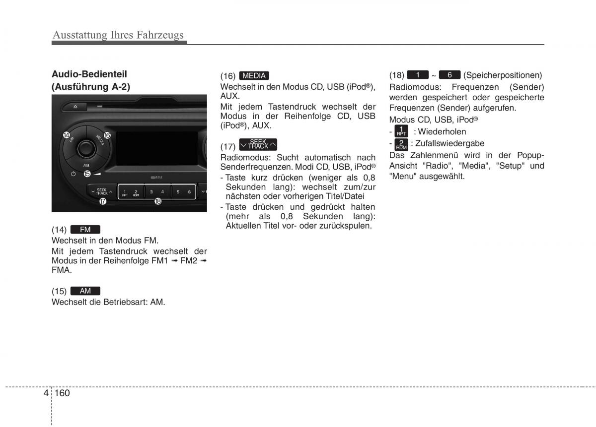 KIA Picanto II 2 Handbuch / page 254