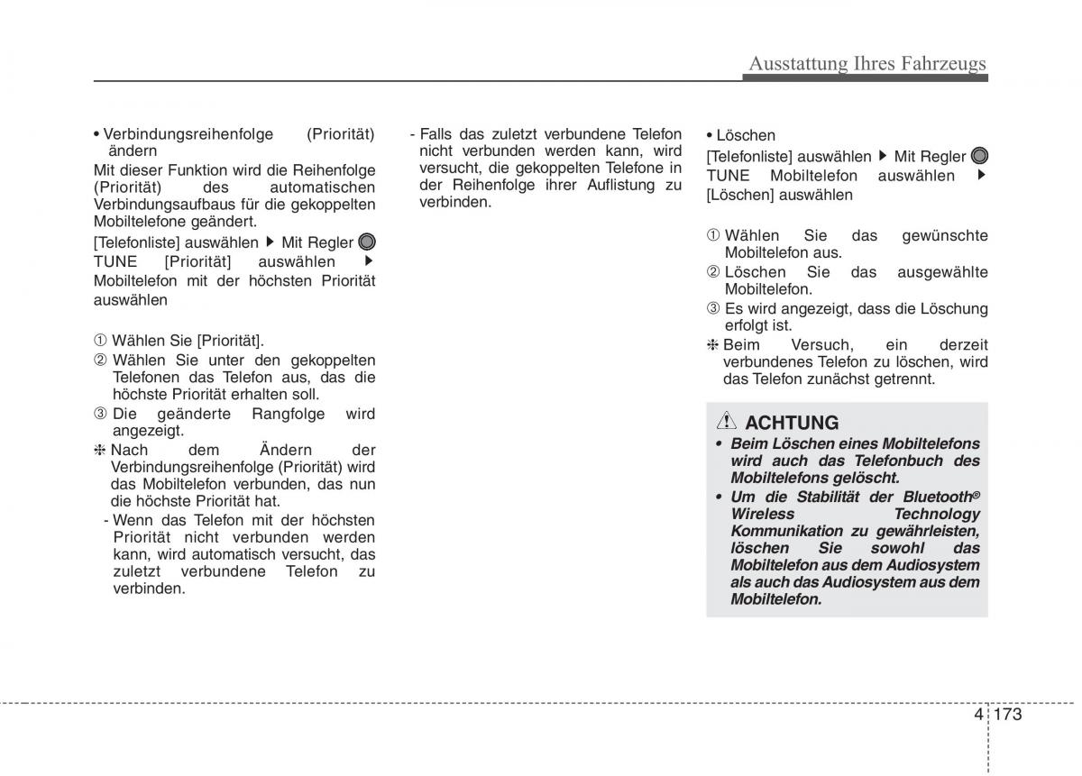 KIA Picanto II 2 Handbuch / page 267