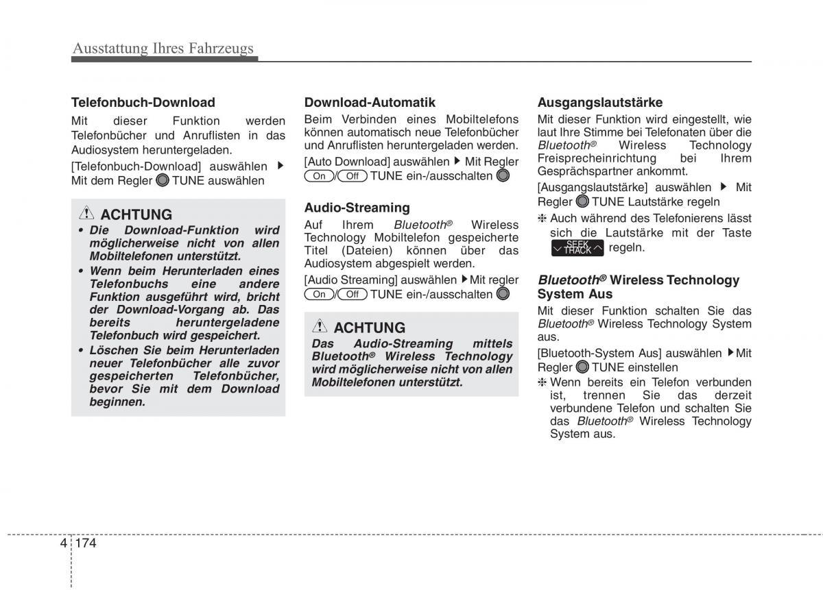 KIA Picanto II 2 Handbuch / page 268