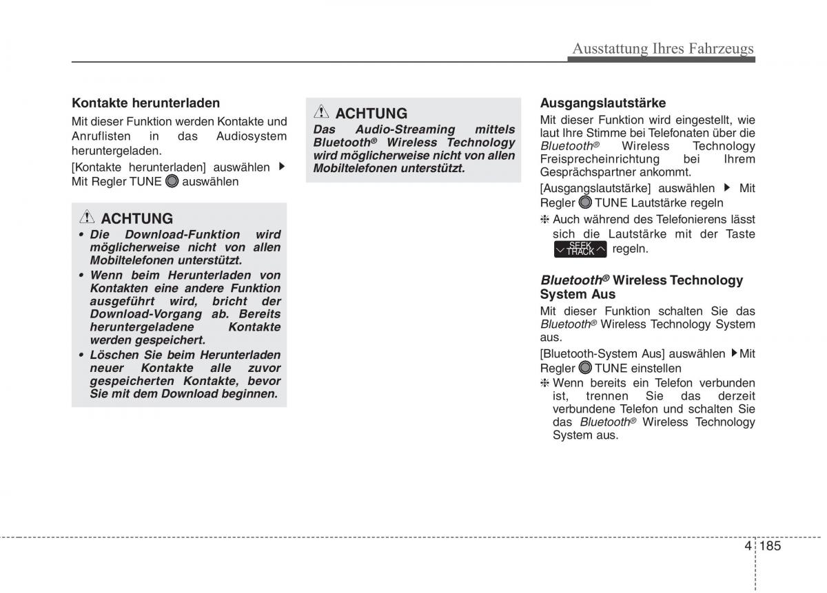 KIA Picanto II 2 Handbuch / page 279