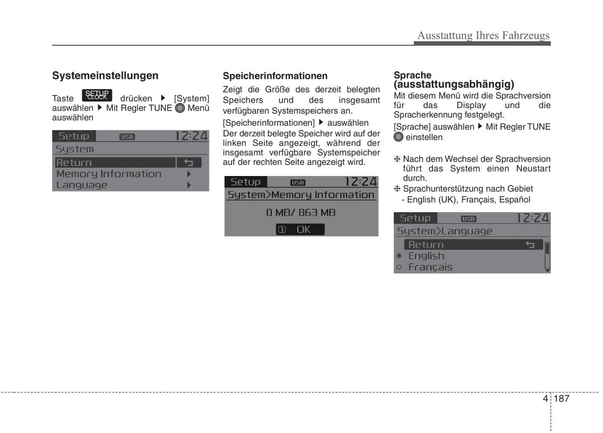 KIA Picanto II 2 Handbuch / page 281