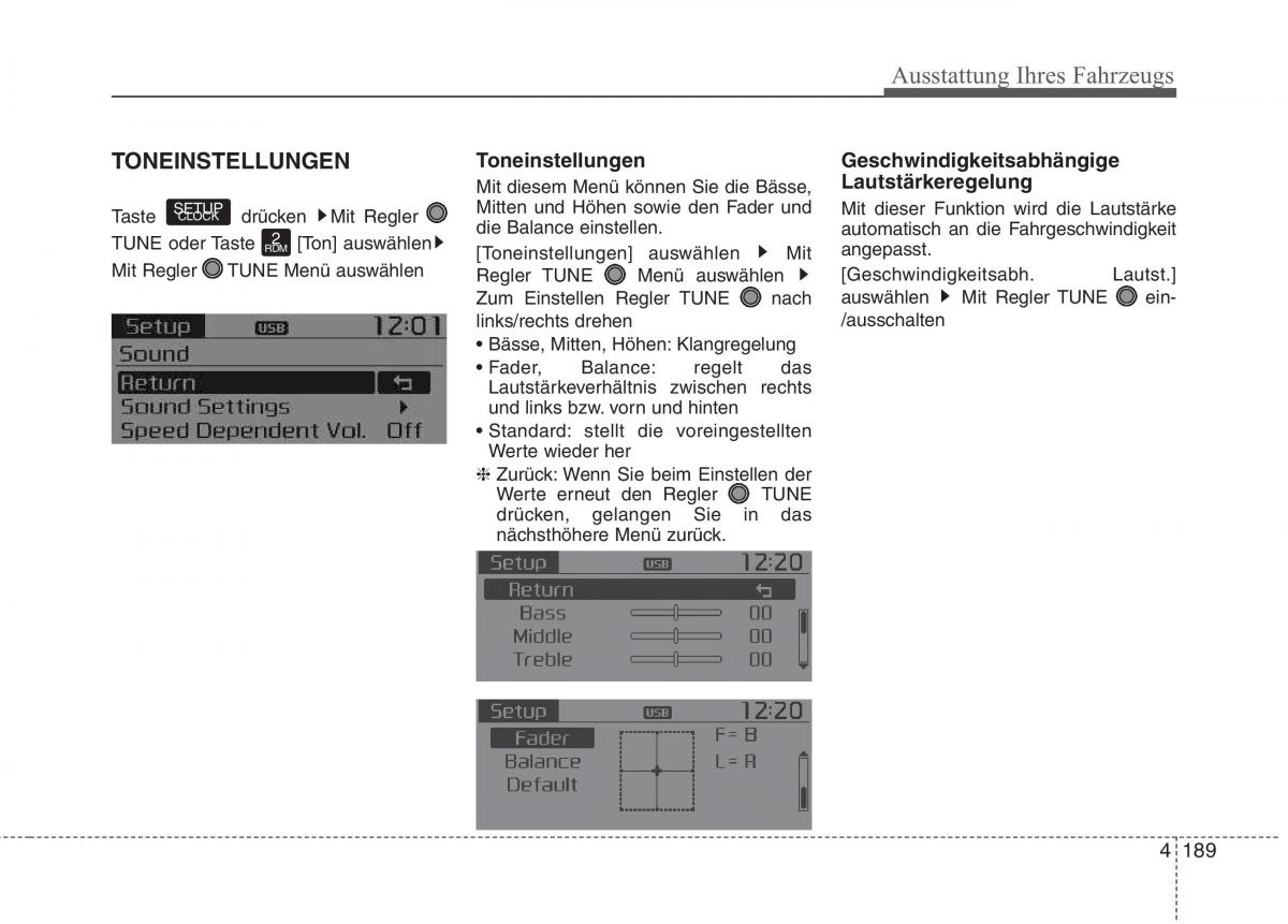 KIA Picanto II 2 Handbuch / page 283