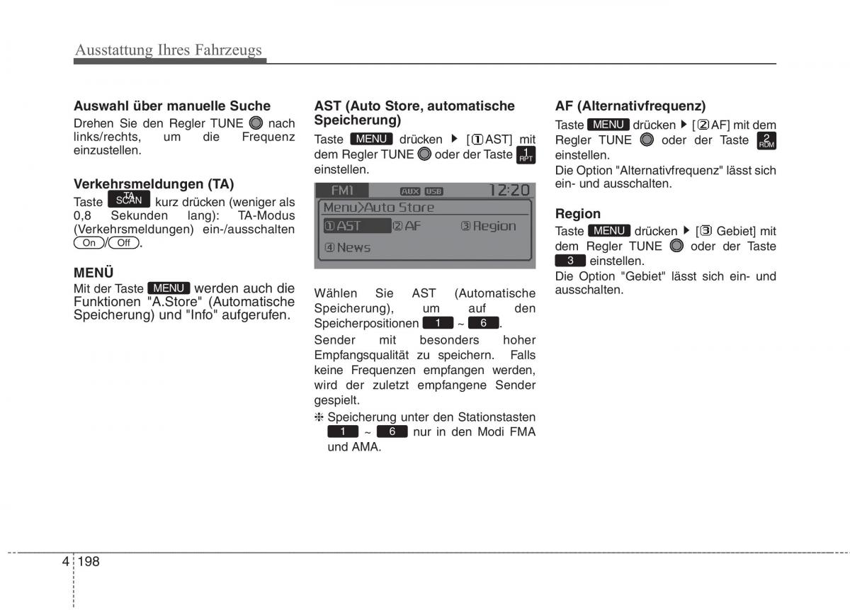 KIA Picanto II 2 Handbuch / page 292