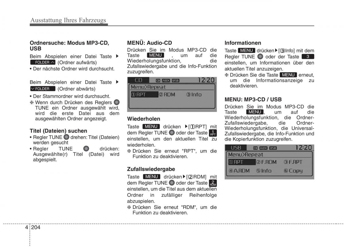 KIA Picanto II 2 Handbuch / page 298