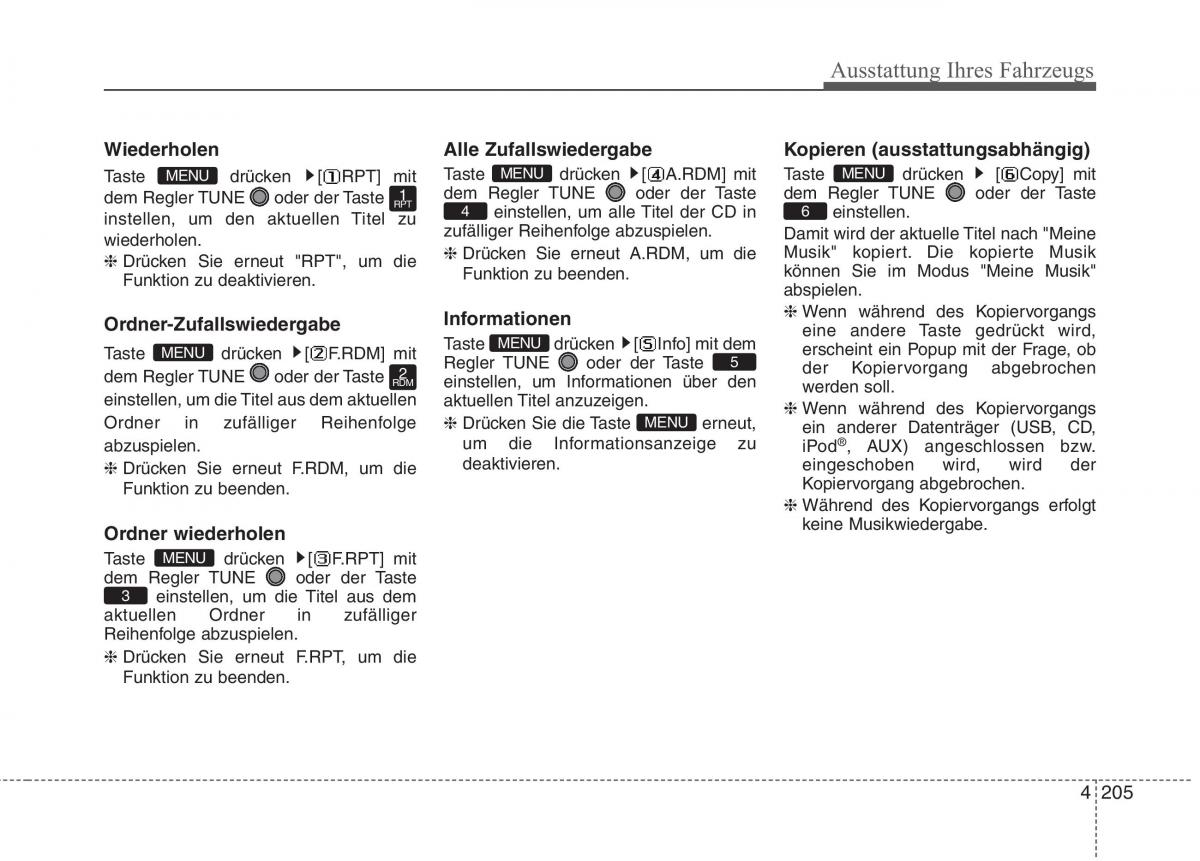 KIA Picanto II 2 Handbuch / page 299