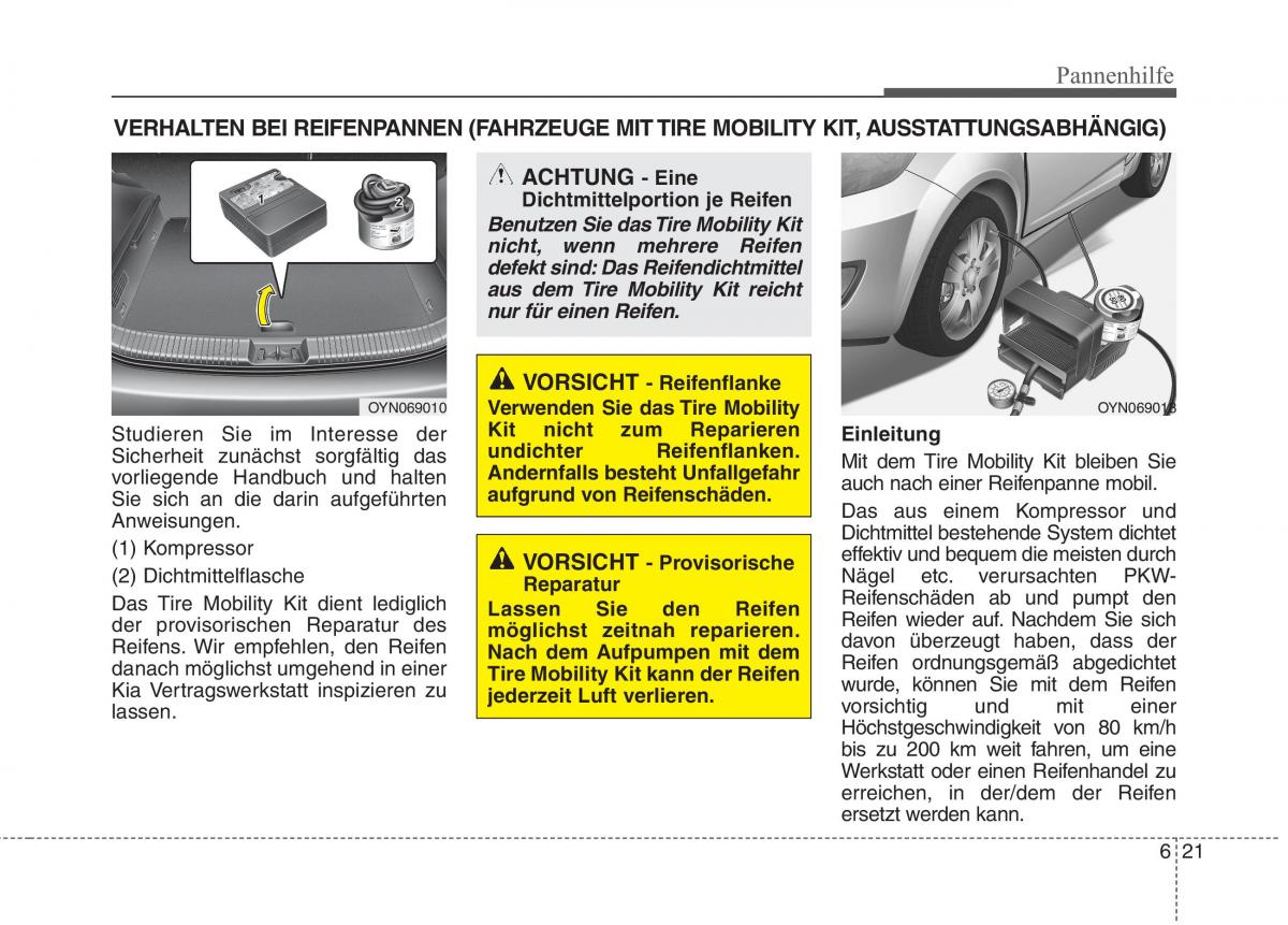 KIA Picanto II 2 Handbuch / page 422