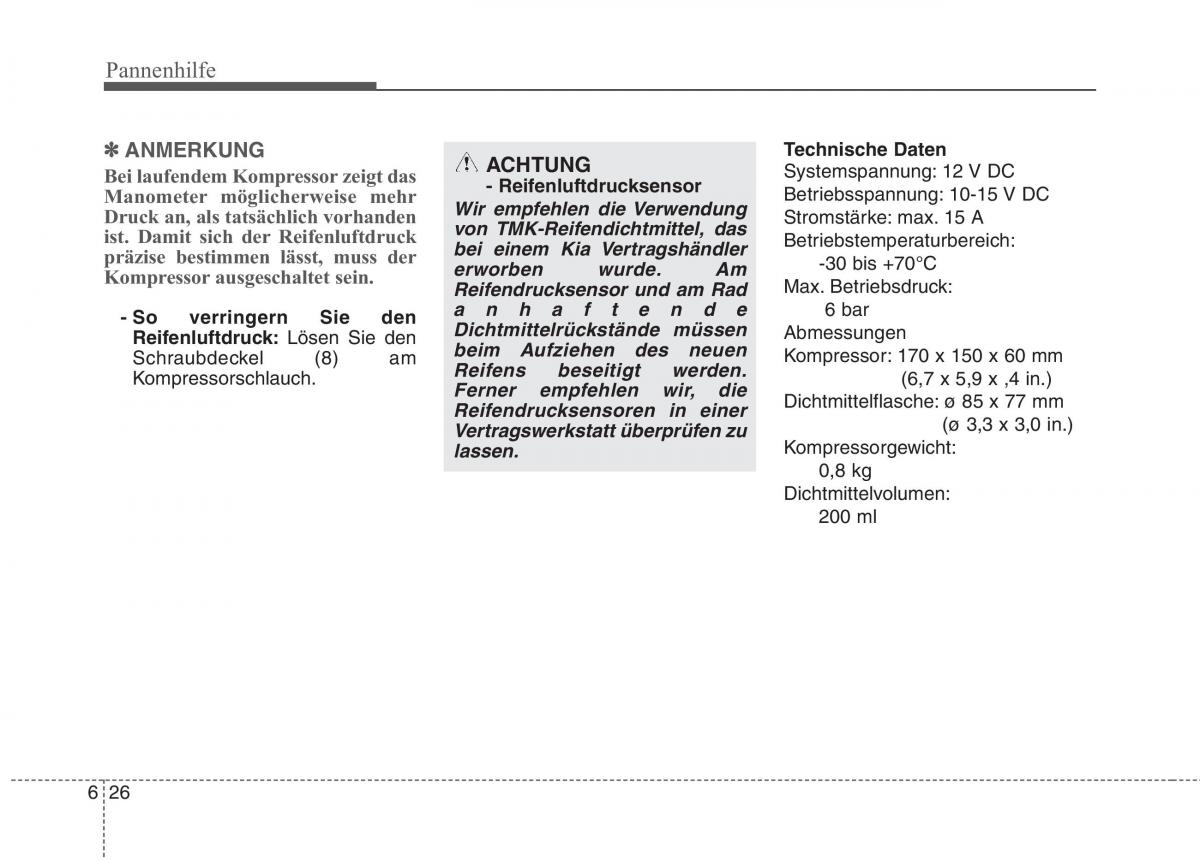 KIA Picanto II 2 Handbuch / page 427