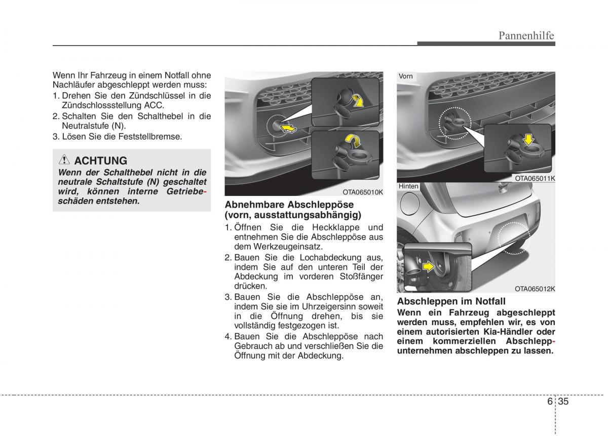 KIA Picanto II 2 Handbuch / page 436