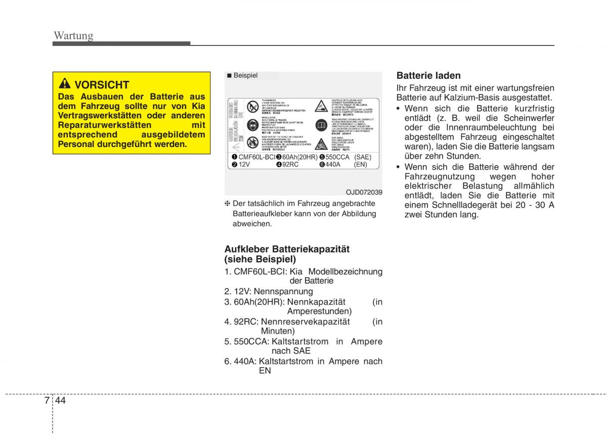 KIA Picanto II 2 Handbuch / page 483