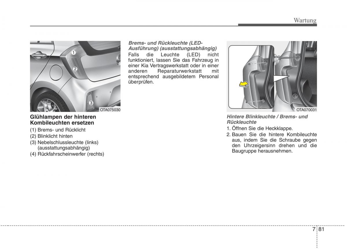 KIA Picanto II 2 Handbuch / page 520