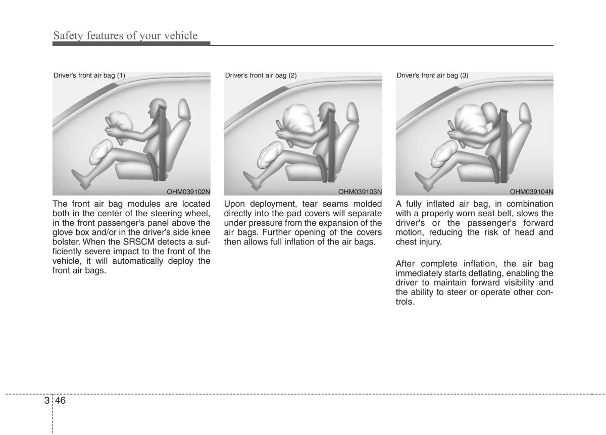 KIA Picanto II 2 owners manual / page 58