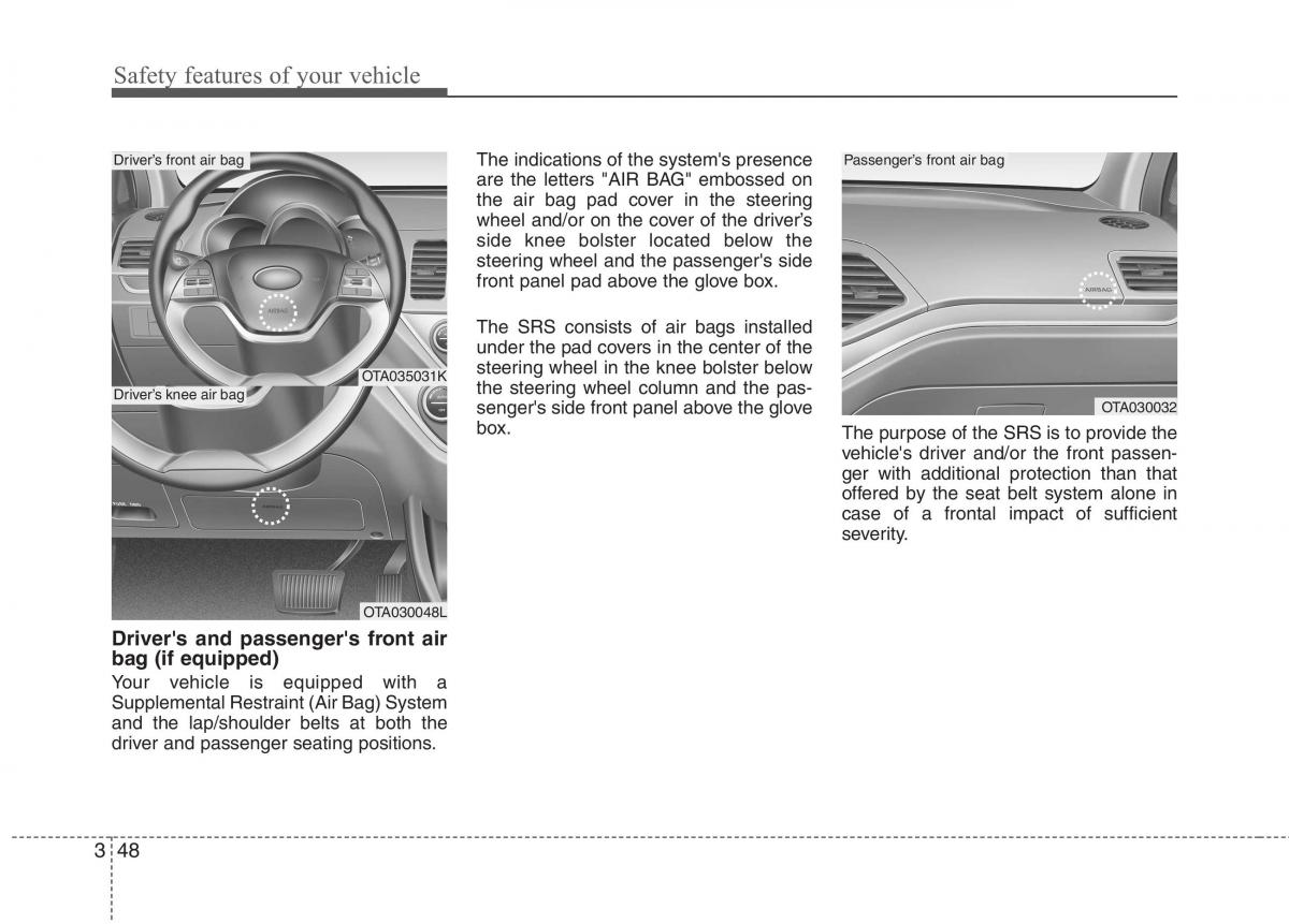 KIA Picanto II 2 owners manual / page 60