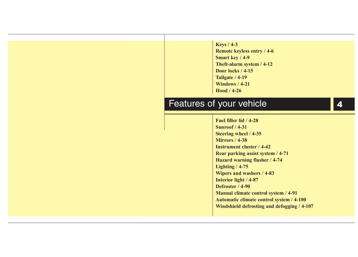 KIA Picanto II 2 owners manual / page 76