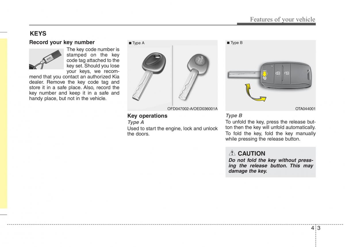 KIA Picanto II 2 owners manual / page 78